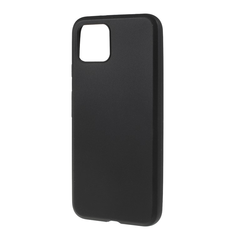 10Pcs/Pack Double-sided Matte TPU Phone Cover for Google Pixel 4 - Black-2