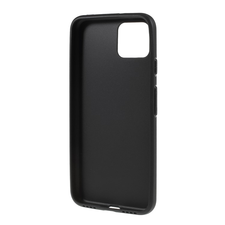 10Pcs/Pack Double-sided Matte TPU Phone Cover for Google Pixel 4 - Black-3