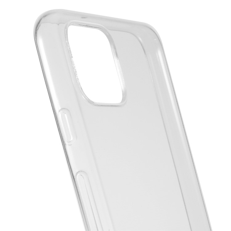 X-LEVEL Anti-skid Clear TPU Gel Phone Casing for Google Pixel 4-3