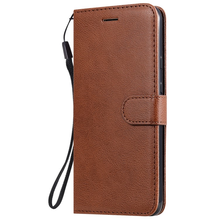 Wallet Leather Stand Case for Google Pixel 4 XL - Brown-2