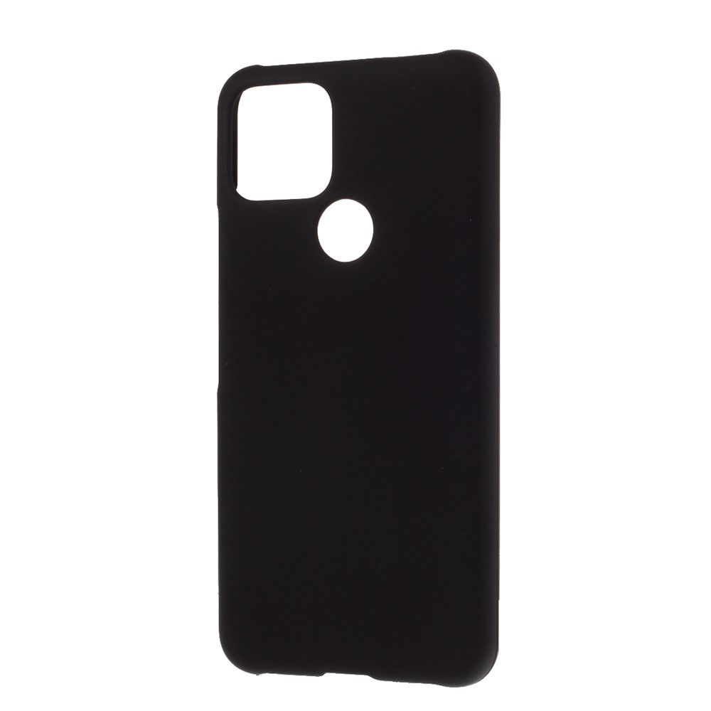 Rubberized Hard Plastic Case for Google Pixel 5 - Black-2