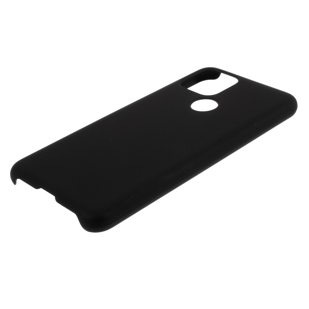 Rubberized Hard Plastic Case for Google Pixel 5 - Black-4