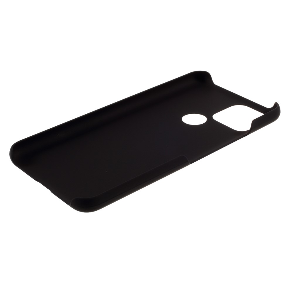 Rubberized Hard Plastic Case for Google Pixel 5 - Black-6