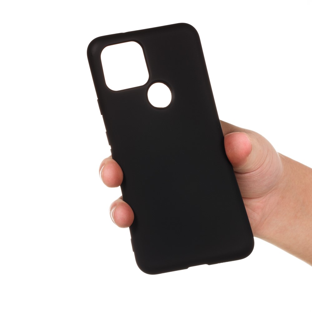 Liquid Silicone Phone Case for Google Pixel 5 - Black-2