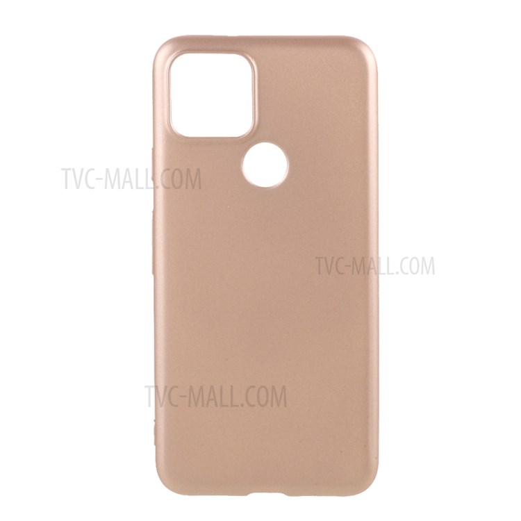 Guardian Series Matte TPU Phone Case for Google Pixel 4a 5G - Rose Gold-1
