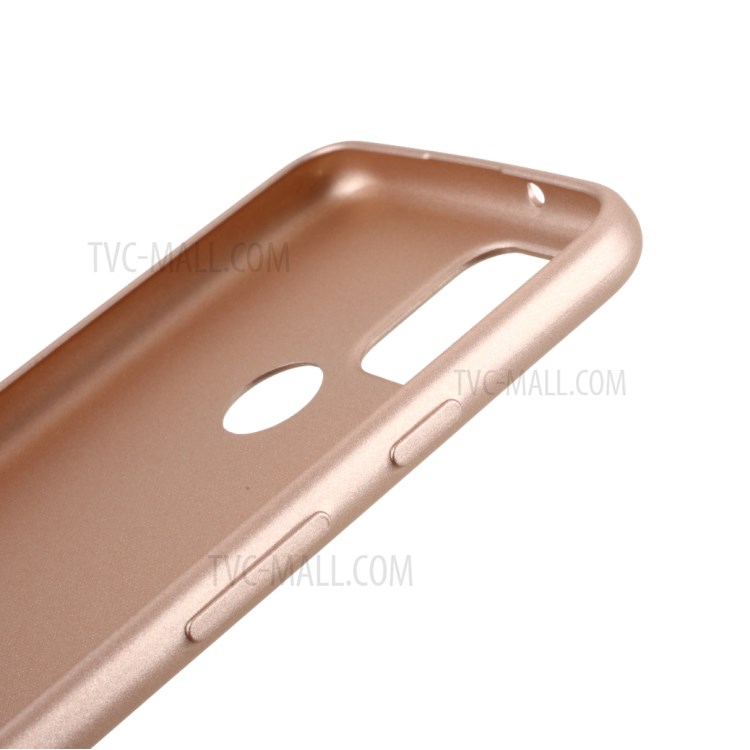 Guardian Series Matte TPU Phone Case for Google Pixel 4a 5G - Rose Gold-9