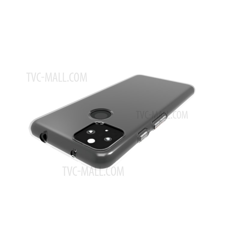 10Pcs/Pack Flexible TPU Cover Case Watermark Resistant Phone Protector Shell for Google Pixel 5a-2