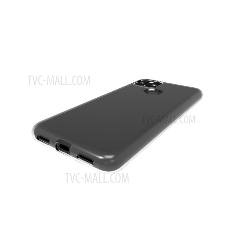 10Pcs/Pack Flexible TPU Cover Case Watermark Resistant Phone Protector Shell for Google Pixel 5a-3