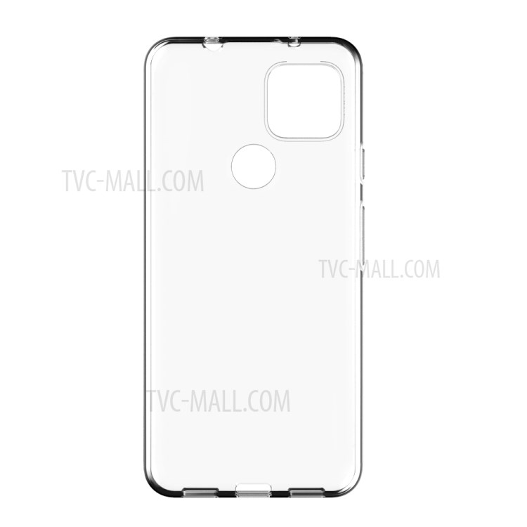 10Pcs/Pack Flexible TPU Cover Case Watermark Resistant Phone Protector Shell for Google Pixel 5a-4
