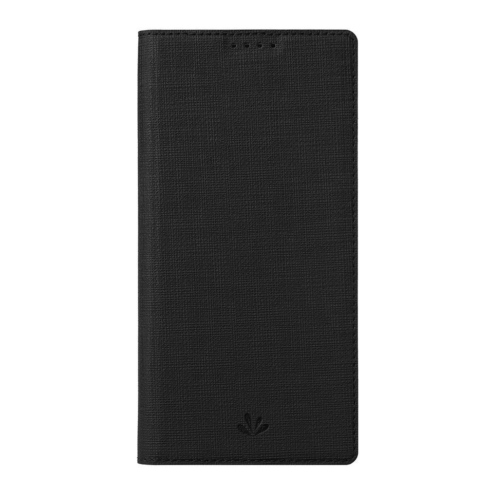 VILI DMX Series Stand Design Leather Phone Cover Case with Card Holder for Google Pixel 5a - Black-2