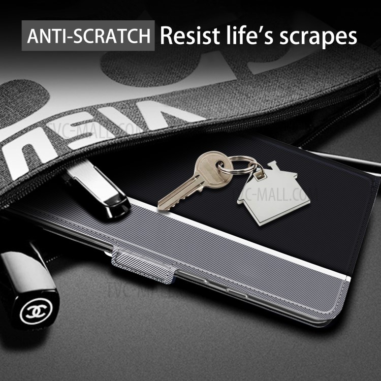 BaiYu Series Fashion Leather Mobile Phone Casing with Card Slots for Google Pixel 5a 5G - Black-7