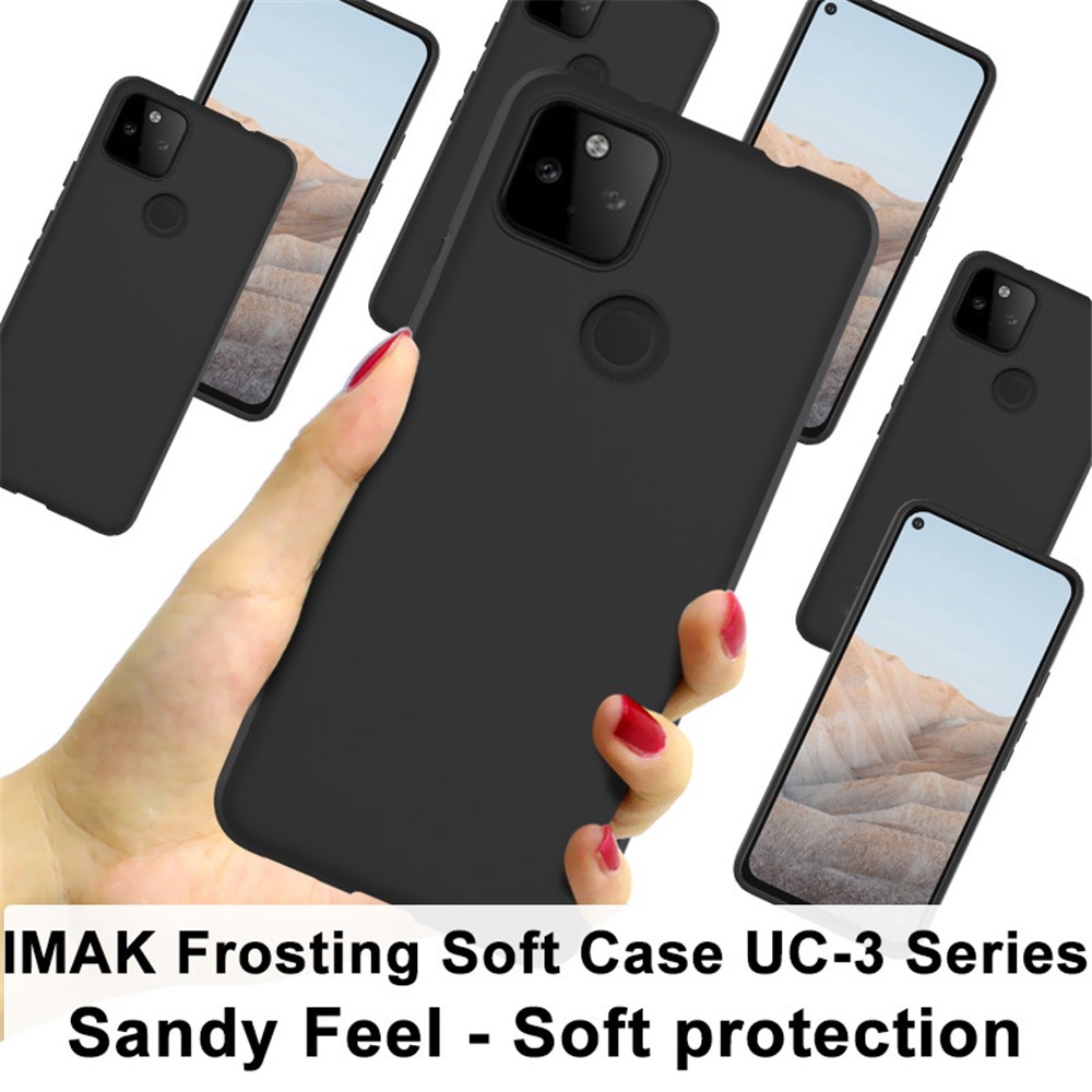 IMAK UC-3 Series Matte Frosting Soft TPU Shell Cell Phone Case Cover for Google Pixel 5a 5G-4