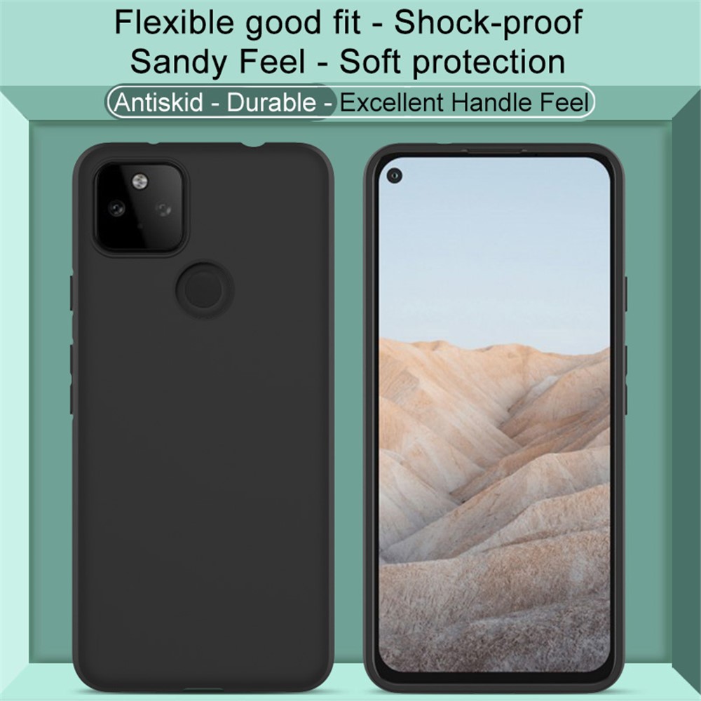 IMAK UC-3 Series Matte Frosting Soft TPU Shell Cell Phone Case Cover for Google Pixel 5a 5G-5