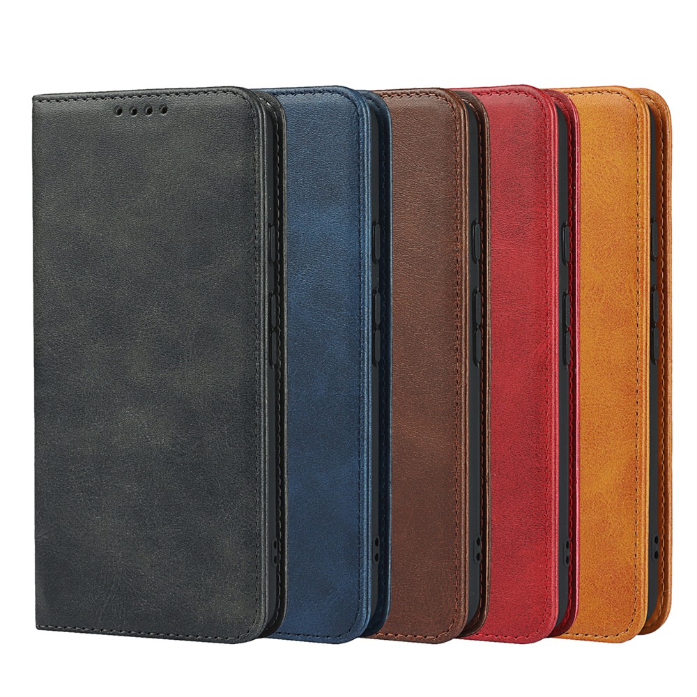Auto-absorbed Wallet Leather Stand Case for Google Pixel 5a 5G - Black-9