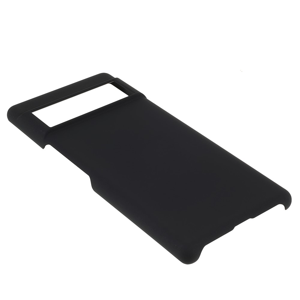 Rubberized Hard Plastic Protective Phone Case Cover for Google Pixel 6 Pro - Black-4