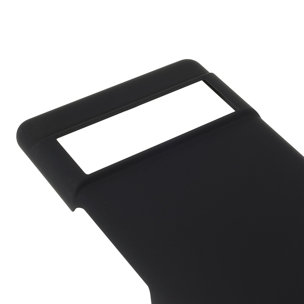 Rubberized Hard Plastic Protective Phone Case Cover for Google Pixel 6 Pro - Black-5