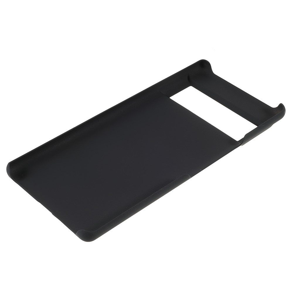 Rubberized Hard Plastic Protective Phone Case Cover for Google Pixel 6 Pro - Black-6