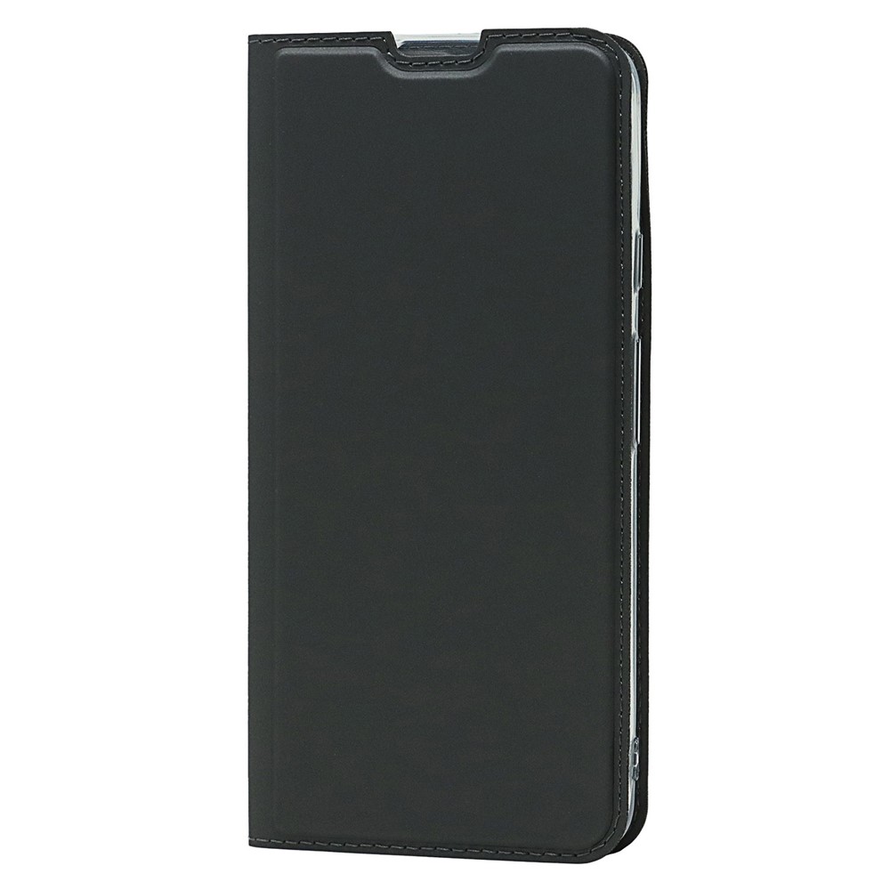 Magnetic Auto-absorbed PU Leather Phone Shell Stand Card Slot Case for Google Pixel 5a 5G - Black-2
