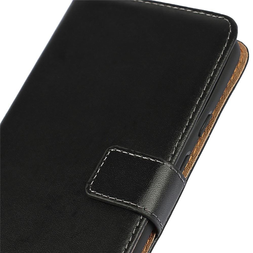 Split Leather Wallet Stand Full Protection Phone Case for Google Pixel 5a 5G-9