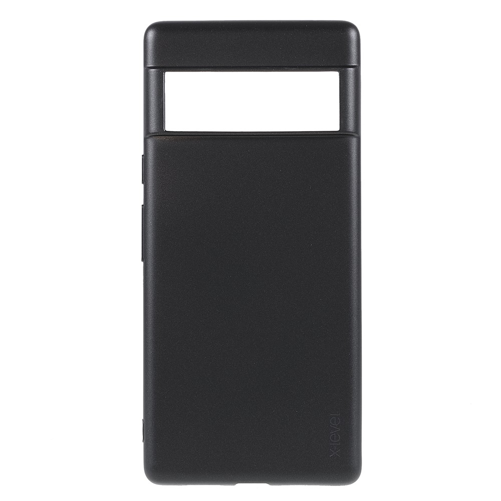 X-LEVEL Guardian Series Matte Soft Durable TPU Anti-scratch Protective Cover Shell for Google Pixel 6 Pro - Black-1