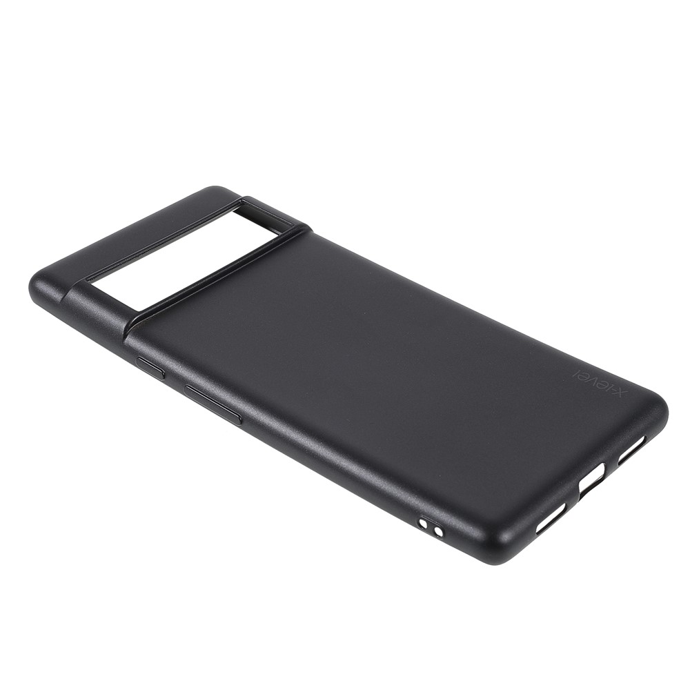 X-LEVEL Guardian Series Matte Soft Durable TPU Anti-scratch Protective Cover Shell for Google Pixel 6 Pro - Black-4
