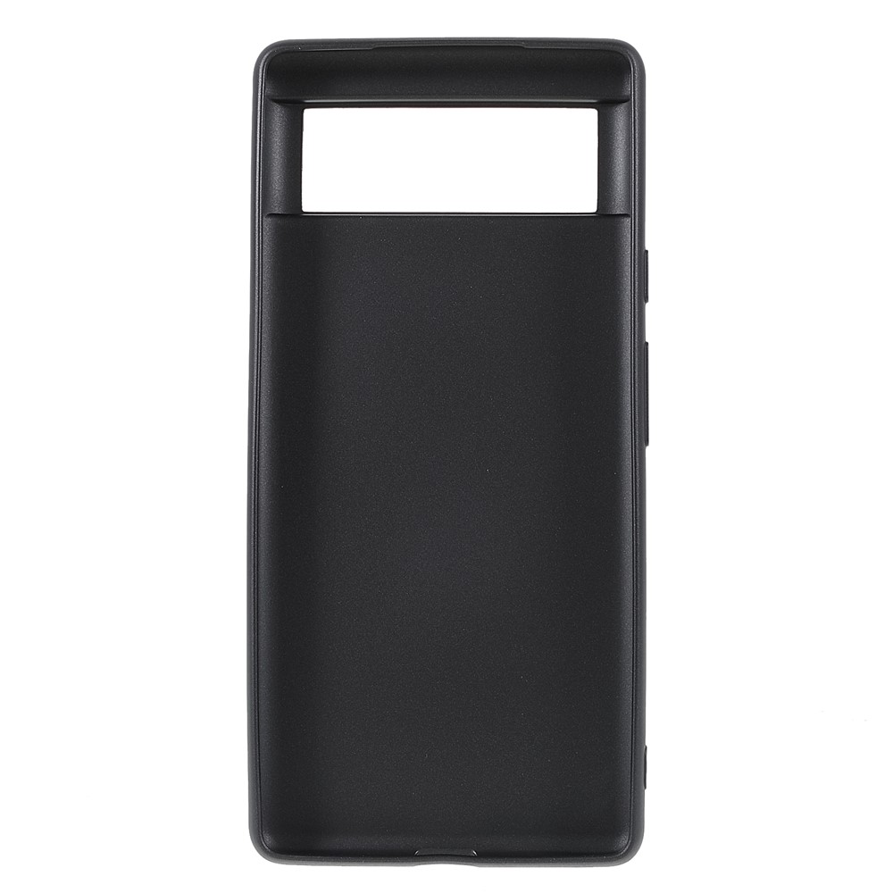 Serie de Guardian X-level TPU Matte TPU Flin Light Anti-fingerprint Case de Protección Amigable Para la Piel Para Google Pixel 6 - Negro