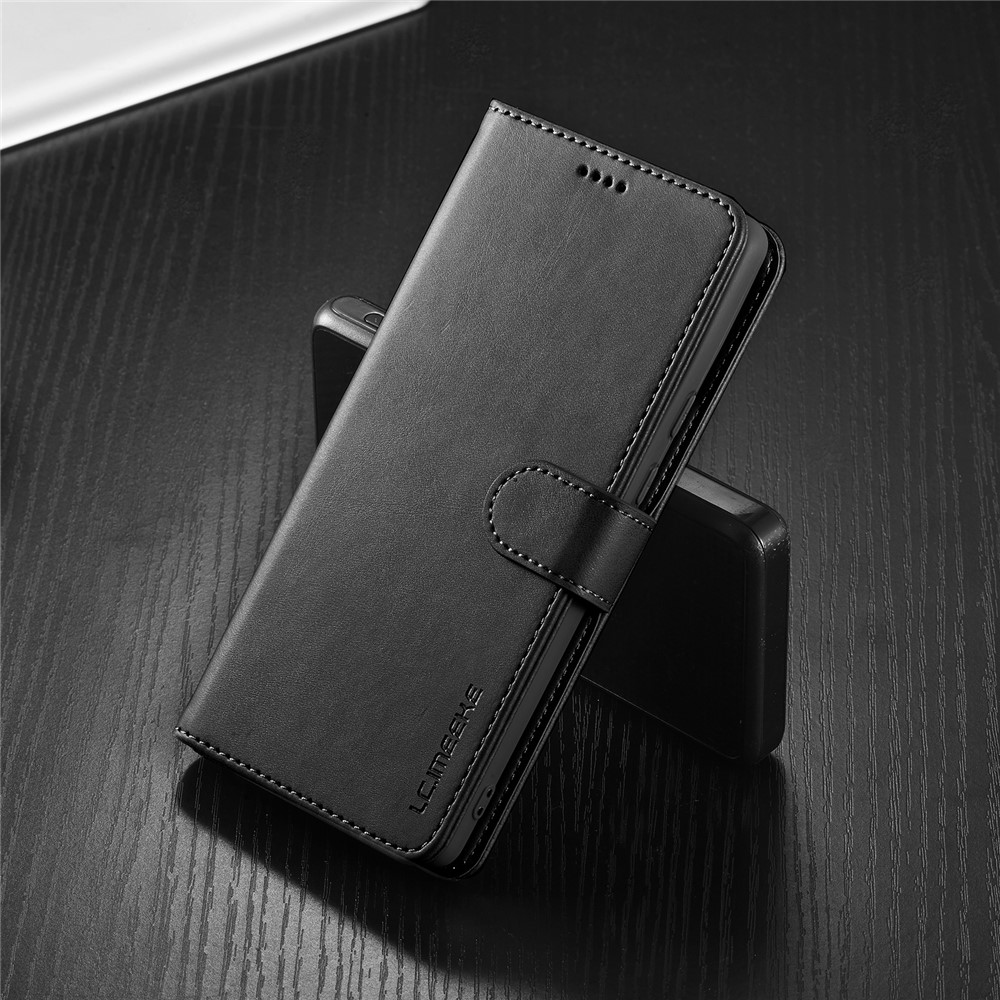 LC.IMEEKE PU Leather Wallet Stand Flip Shockproof Protective Cover for Google Pixel 6 - Black-6