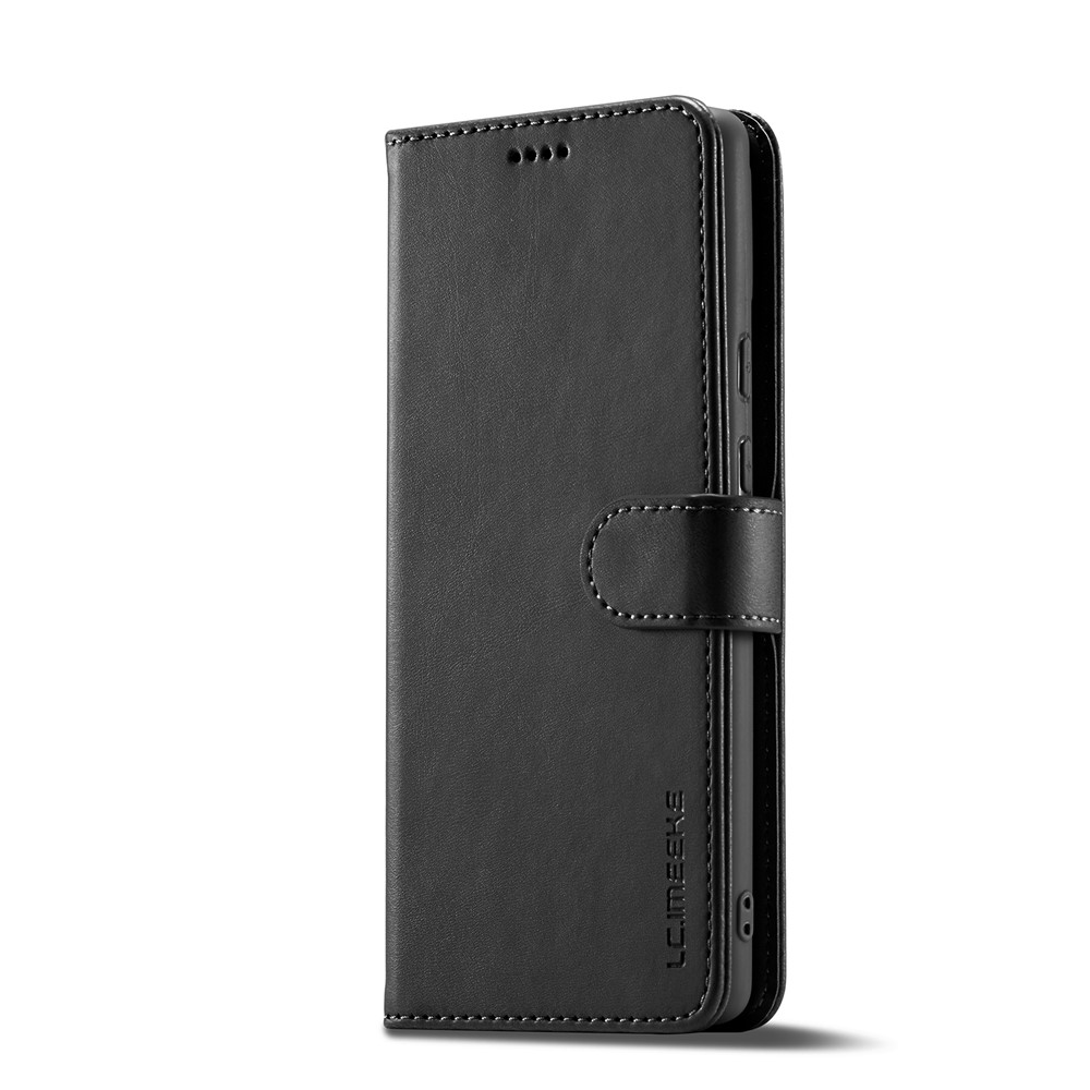 LC.IMEEKE Folio Stand PU Leather Wallet Flip Protective Phone Case Cover for Google Pixel 6 Pro - Black-2