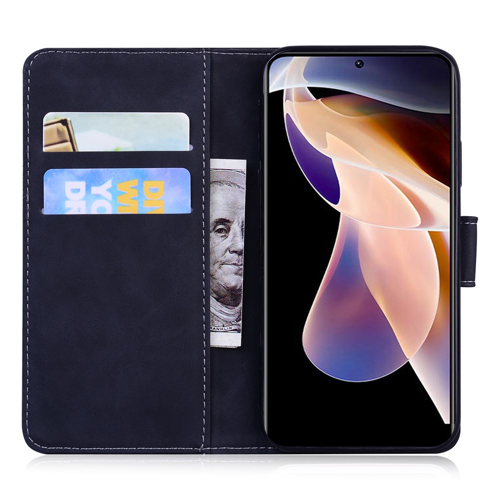 Solid Color Phone Cover Scratch-resistant Premium PU Leather Wallet Design Flip Case with Stand for Google Pixel 6 Pro - Black-4