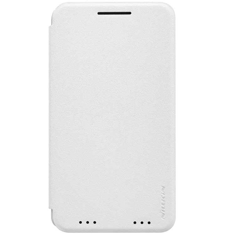 NILLKIN Sparkle Series Leather Folio Cover for Motorola Moto X Force X3 - White-1