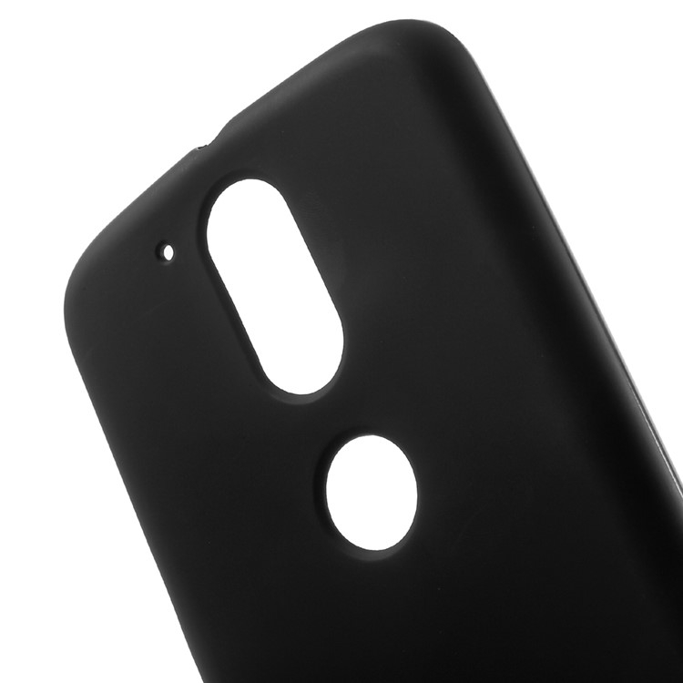Double-sided Frosted TPU Case for Motorola Moto G4 / G4 Plus - Black-4