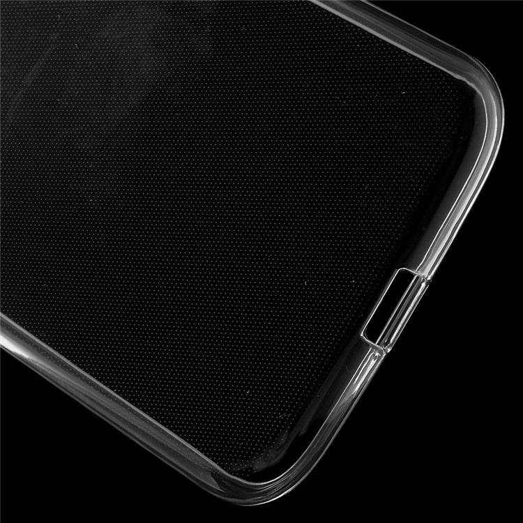 Slim Glossy TPU Case Cover for Motorola Moto G4 / G4 Plus - Transparent-5