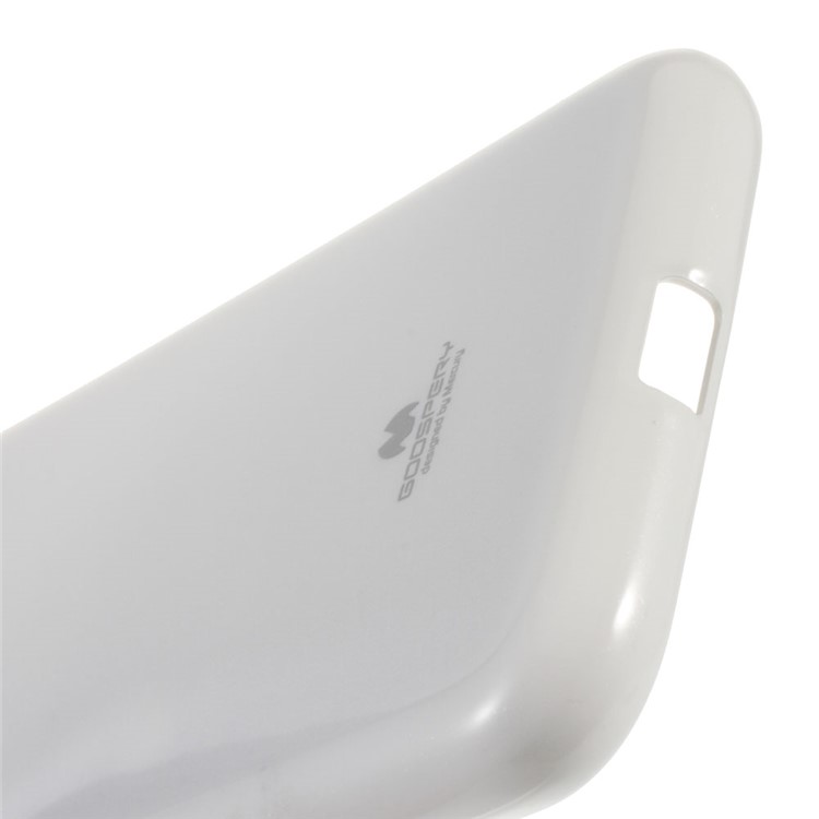 MERCURY GOOSPERY Flash Powder TPU Shell Case for Motorola Moto G4 / G4 Plus - White-4