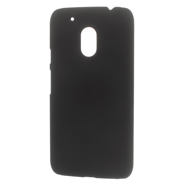 Estojo de proteção para PC com borracha para Motorola Moto G4 Play - negro-1