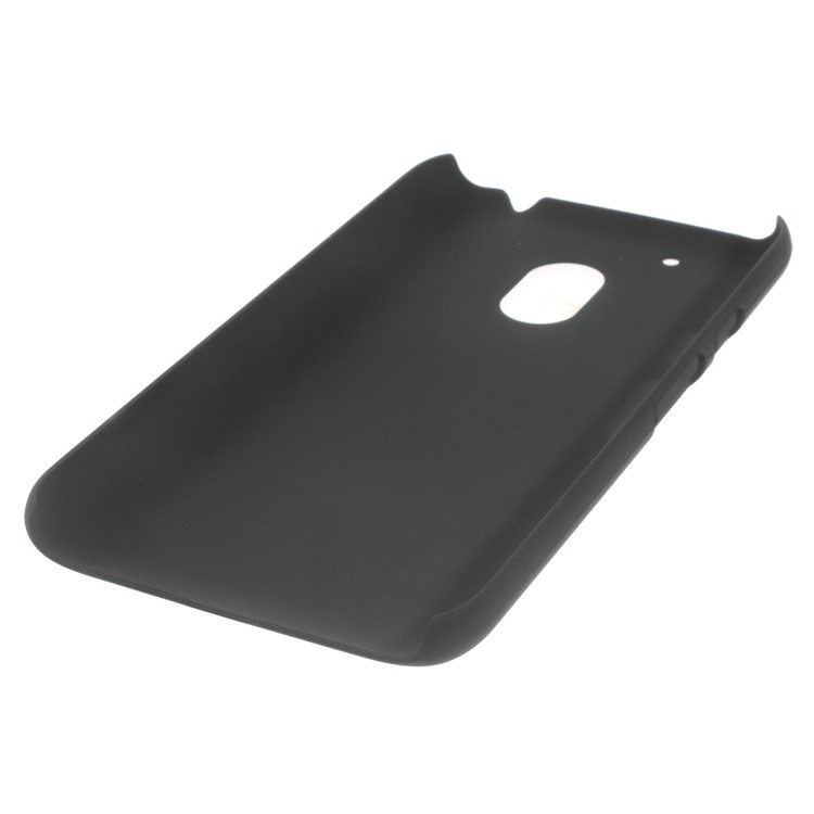 Estojo de proteção para PC com borracha para Motorola Moto G4 Play - negro-2
