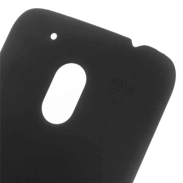 Estojo de proteção para PC com borracha para Motorola Moto G4 Play - negro-3