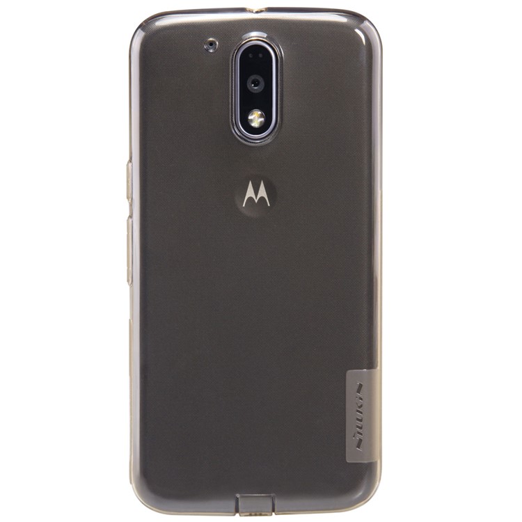 NILLKIN 0.6mm Nature TPU Gel Protective Shell for Motorola Moto G4 Plus / Moto G4 - Brown-1