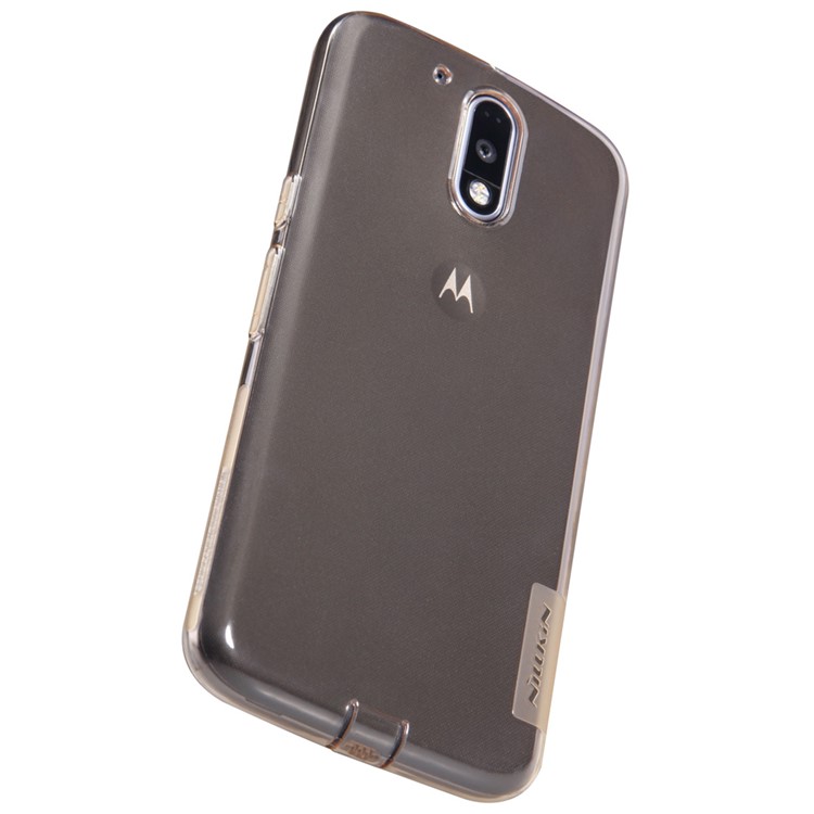 NILLKIN 0.6mm Nature TPU Gel Protective Shell for Motorola Moto G4 Plus / Moto G4 - Brown-4
