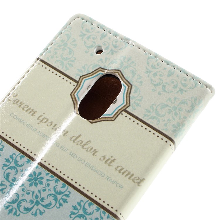 Wallet Stand Leather Phone Case for Motorola Moto G4 Play - Crown and Flowers-8