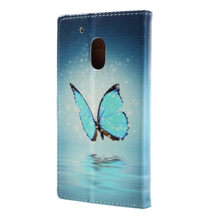 Custodia Per copertura In Pelle Per Moto Motorola G4 - Bella Farfalla-2