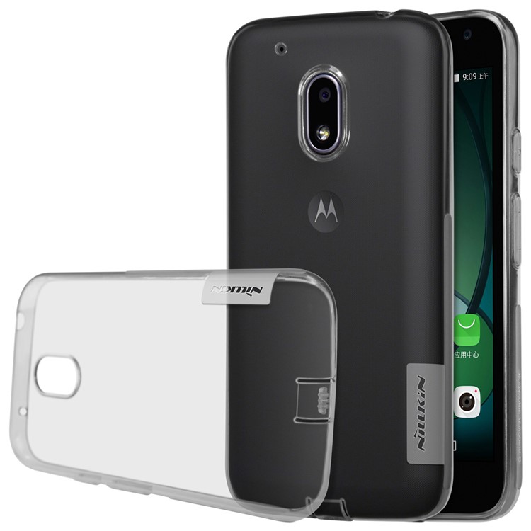 NILLKIN 0.6mm Nature TPU Shell Case for Motorola Moto G4 Play - Grey-6