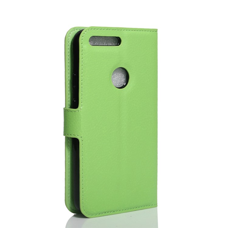 Litchi Skin Wallet Leather Stand Case for Google Pixel XL - Green-3