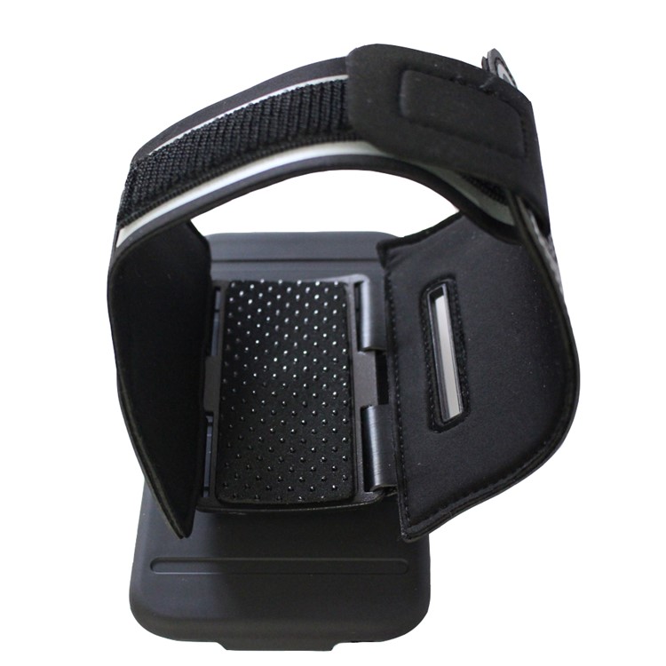 For LG Nexus 5X 3-in-1 Shock-proof ArmBand Cover PC + Silicone Case with Kickstand-3