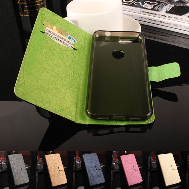 Lines Grain Leather Stand Case for Google Pixel XL - Black-8
