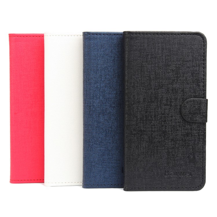 BAIWEI Contrast Color Leather Card Holder Case for Google Pixel XL - Black-8