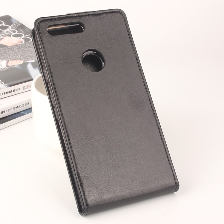 BAIWEI Crazy Horse Leather Vertical Case for Google Pixel XL - Black-5