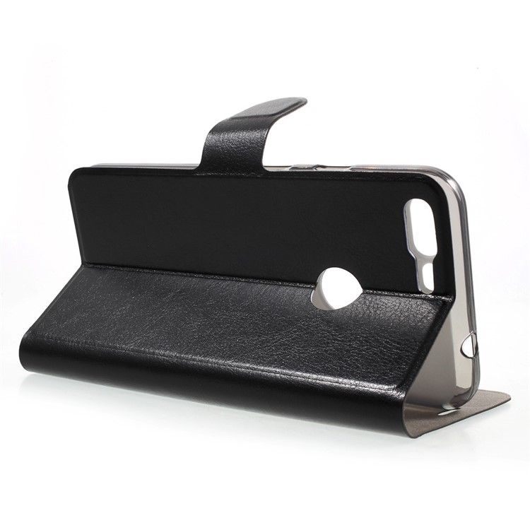 Crazy Horse Leather Card Slot Case for Google Pixel XL - Black-3