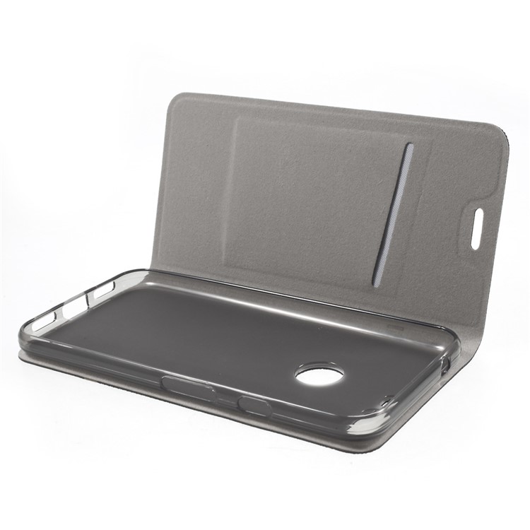 Flip Stand Leather Card Holder Case for Google Pixel XL - Black-5