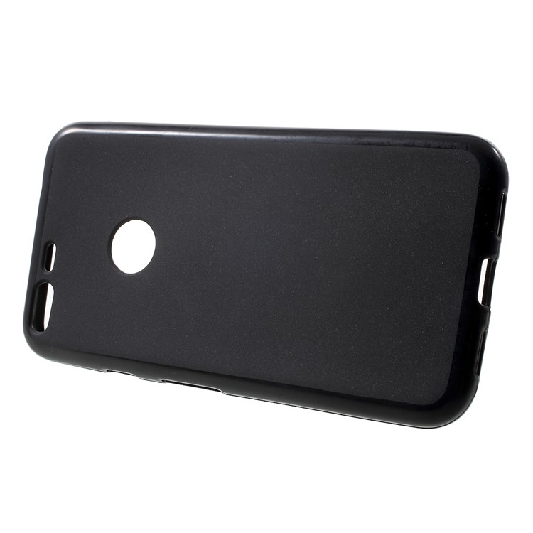 Dual-sided Matte Soft TPU Back Case for Google Pixel XL - Black-2
