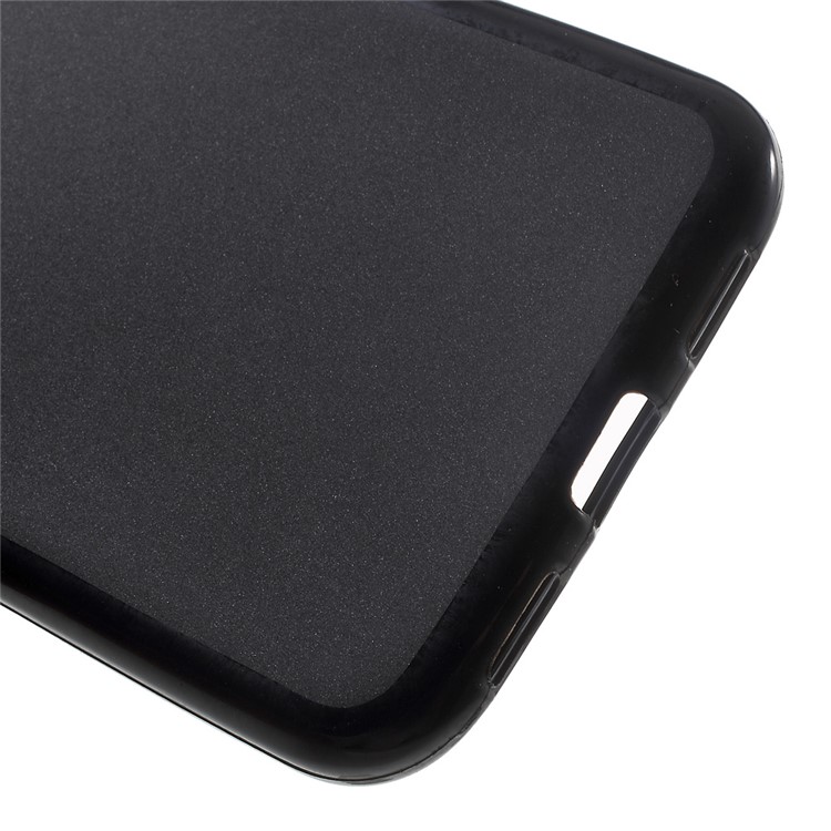 Dual-sided Matte Soft TPU Back Case for Google Pixel XL - Black-4